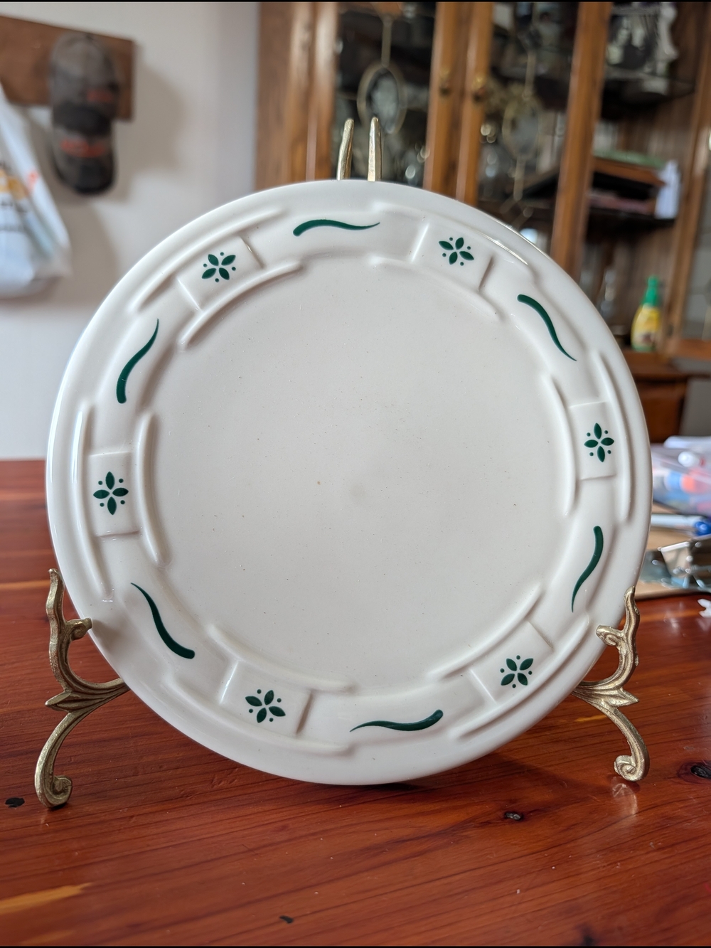 Longaberger Woven Traditions Classic Green Trivet